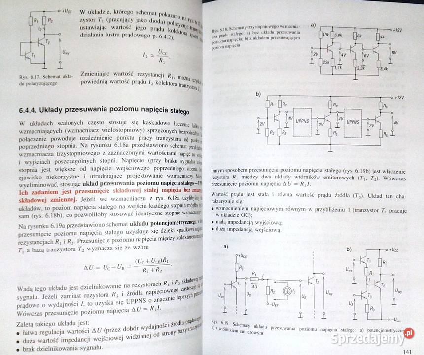 Podstawy elektroniki Cz 2 Barbara Pióro Marek Chełm sprzedam