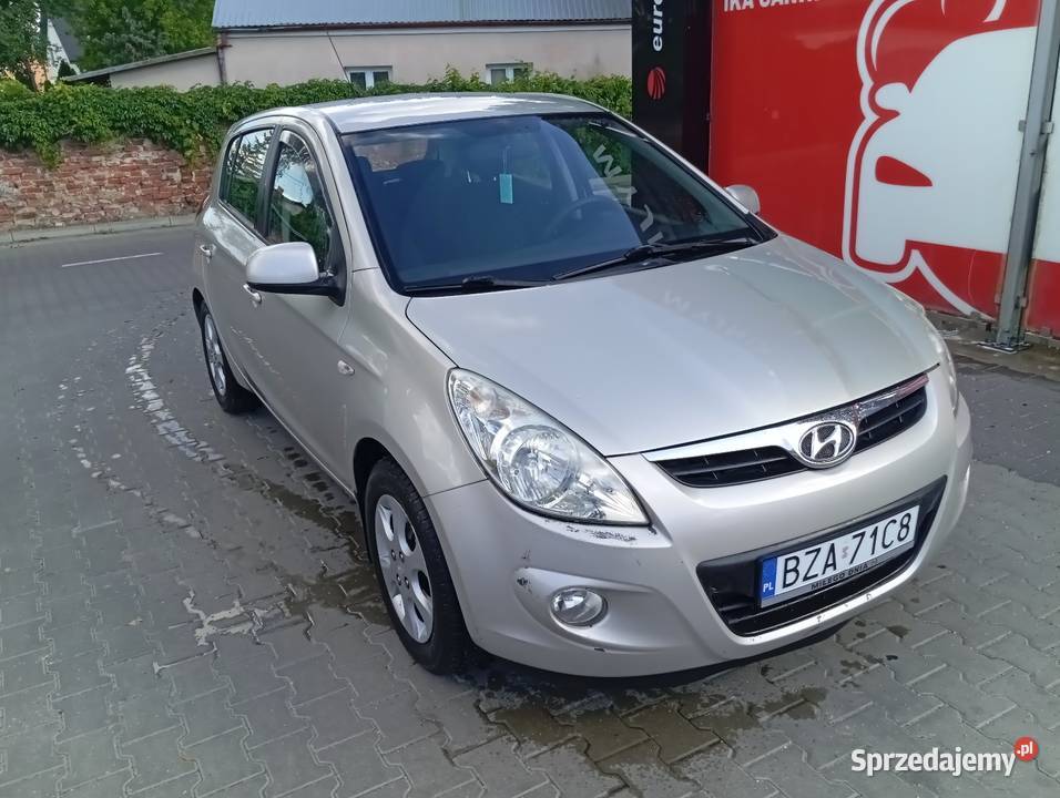 Hyundai i20 12 benzyna z instalacją LPG 2009 Zambrów