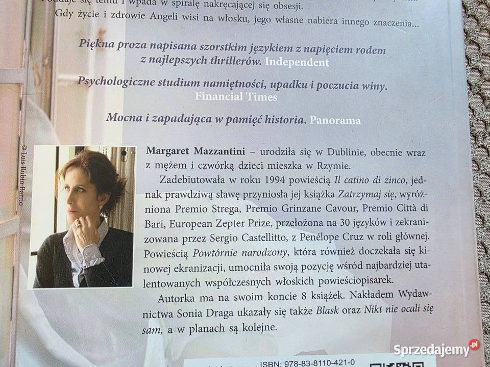 Margaret Mazzantini Zatrzymaj się Kraków sprzedam