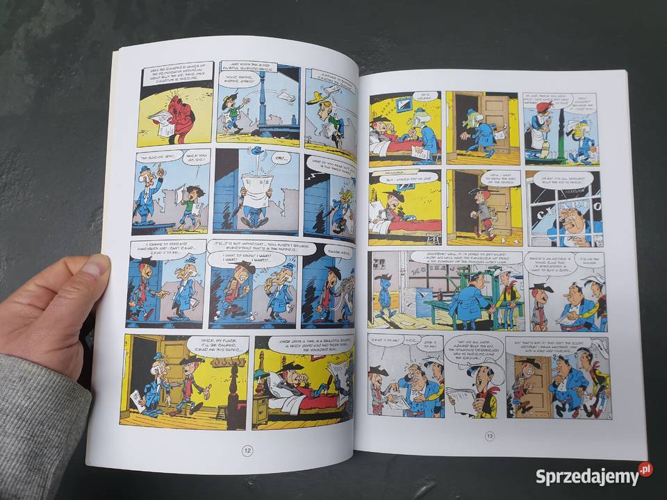 Lucky Luke Billt The Kid komiks wydanie Gdynia sprzedam