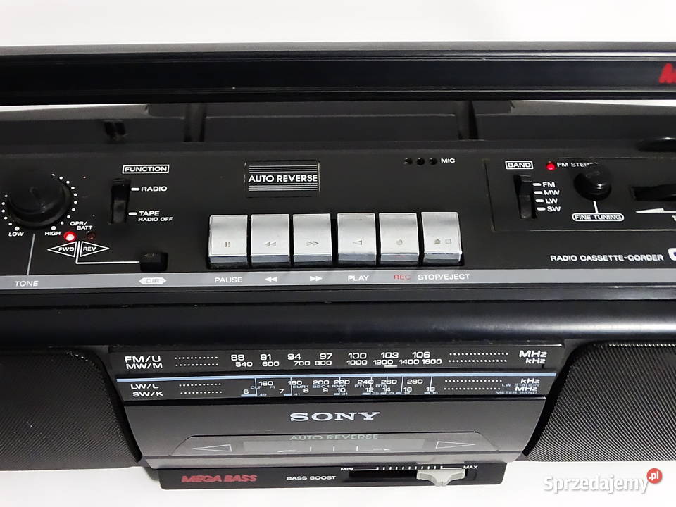 Sony CFSD20L klasyczny radiomagnetofon z lat 90 Biłgoraj