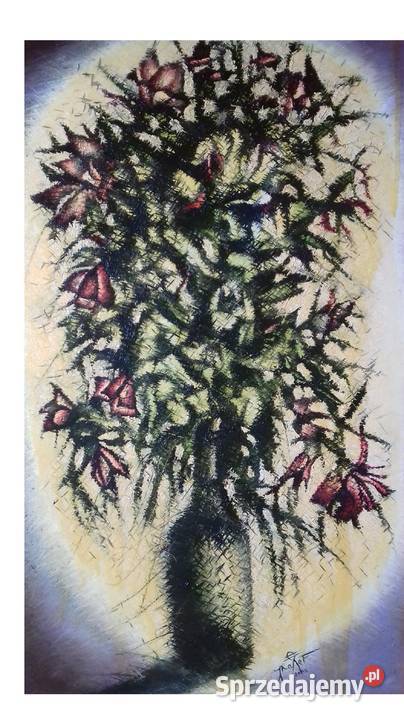 Buteleczkowe Malwy Malarstwo podkarpackie