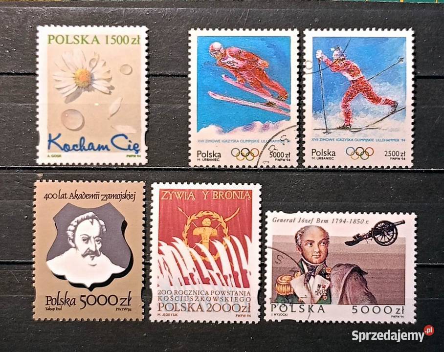 K Znaczki polskie 1994 kwartał I Leźnica Wielka-Osiedle