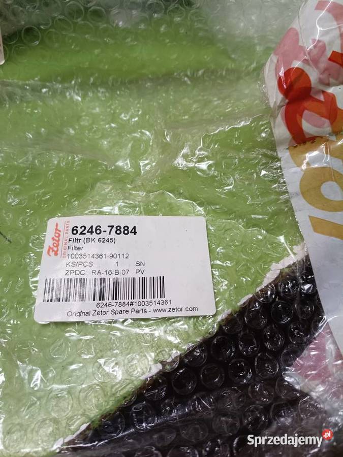 Filtr nagrzewnicy Zetor mazowieckie Płock