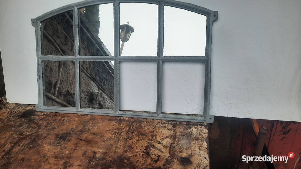 stare okno żeliwne z lustrami Szczecinek sprzedam