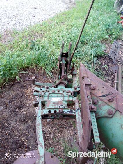 Sprzedam pług obrotowy John Deere do mini Parzęczew
