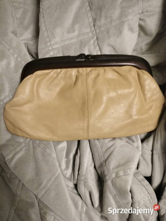 Torebka vintage skóra made in Italy do ręki Do ręki sprzedam