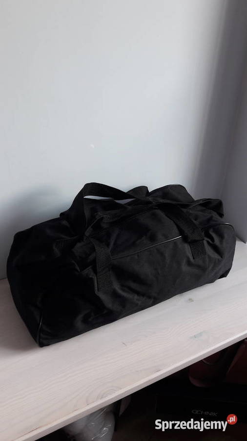Torba podróżna czarno kremowo szara 57cm opolskie Głuchołazy