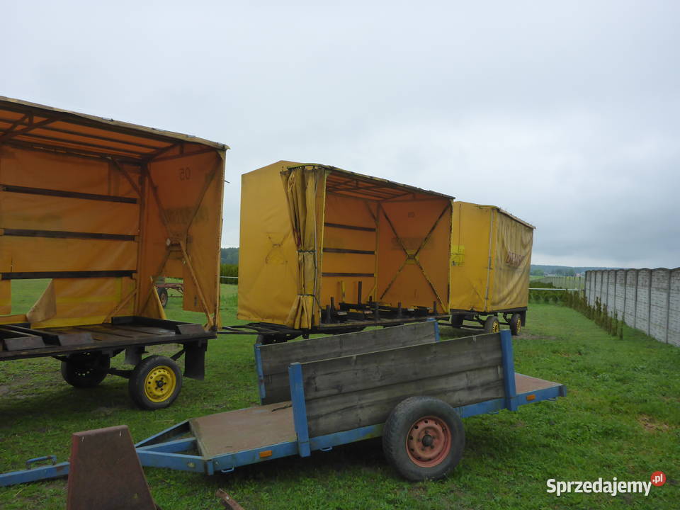 przyczepa plandeka rolnicza nieuszkodzony Radom