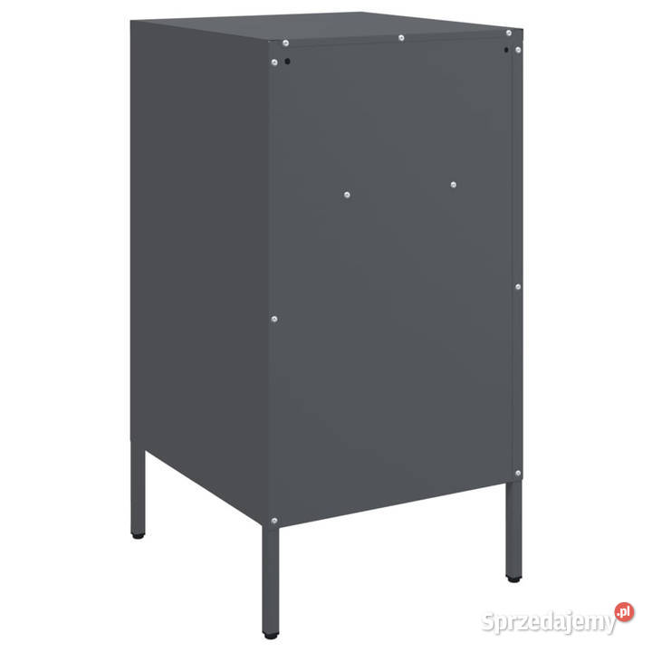 Szafka nocna antracyt 36x39x68 stal WM843082 Warszawa