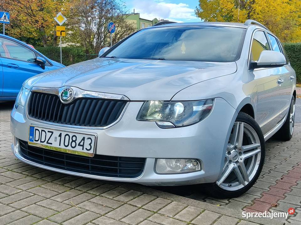 koda SuperB 2012 TDI DSG STAN Doinwestowana klimatyzacja Pieszyce sprzedam