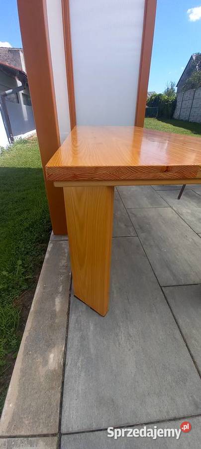 stół ogrodowy domowy 250x90x4 modrzew Błotnica Strzelecka sprzedam