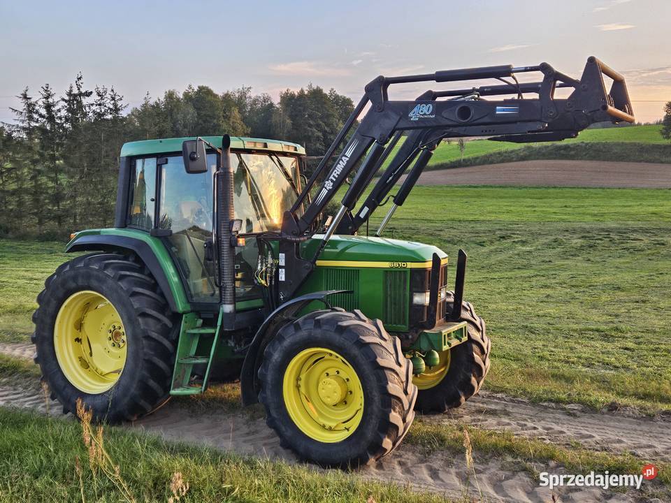 John Deere 6610 ładowacz Trima 480 TLS PowerQuad Puńsk sprzedam
