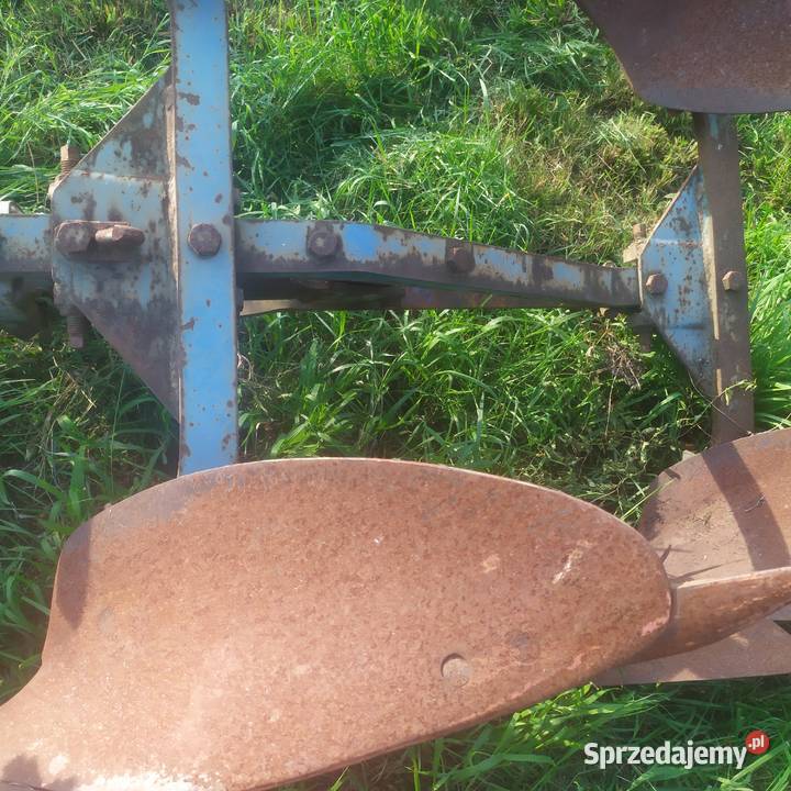 Pług 2 obrót mechaniczny Rabe Werk nieuszkodzony Pniówek