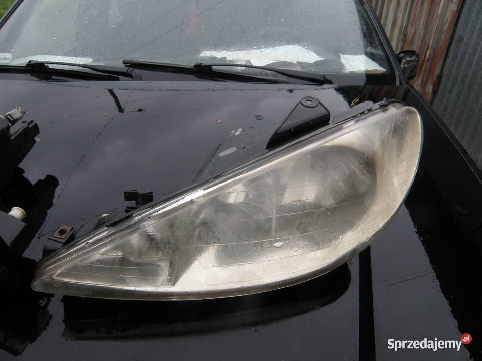 Reflektor lampa przednia prawa lewa Peugeot 206 osobowe małopolskie Kraków