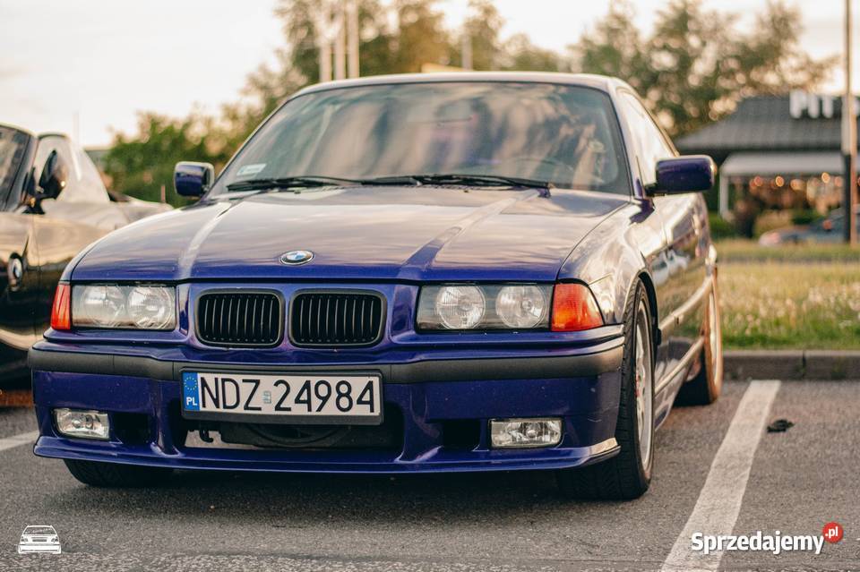 BMW E36 COUPE 325i 25L M50B25 192 Bogata wersja aluminiowe felgi Seria 3 Łódź