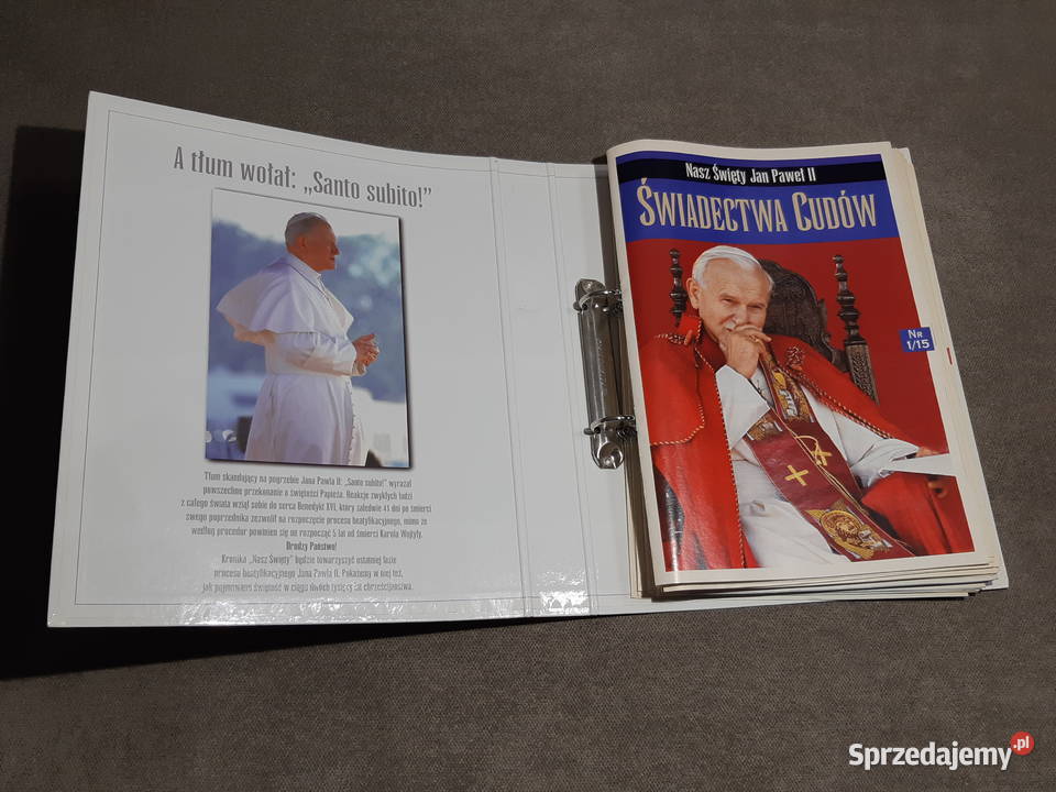 Kolekcja z papieżem papież Jan Paweł II lubelskie