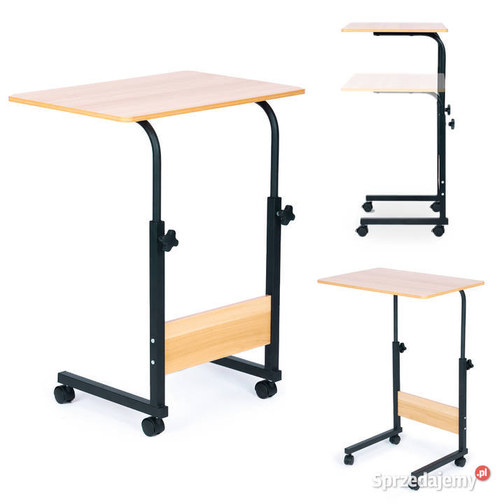 Stolik pod laptopa z kółkami biurko dostawiane opolskie Smogorzów
