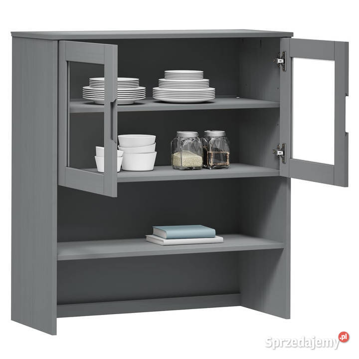 Nadstawka MOLDE szara 90x35x100 lite drewno mazowieckie sprzedam