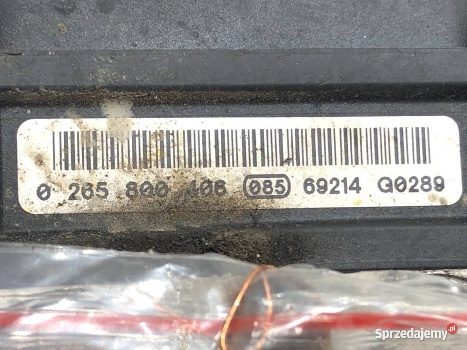 POMPA ABS CITROEN C4 I 9663345480 16 109 0414 Układ ABS i ESP