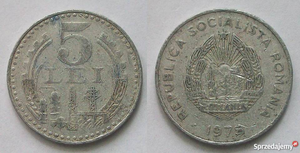 RUMUNIA 5 lei 1978 Leźnica Wielka