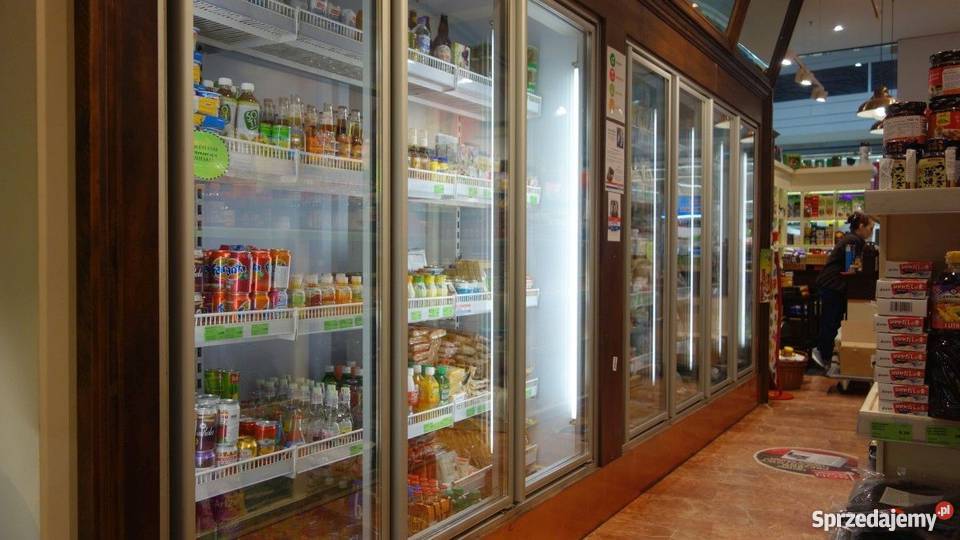 stacje benzynowe drzwi chłodnicze szklane Szczecin sprzedam