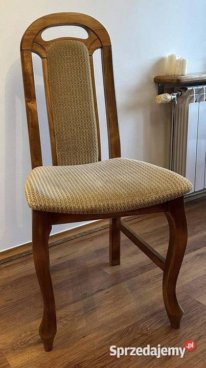 6 krzeseł drewnianych Borek Wielkopolski