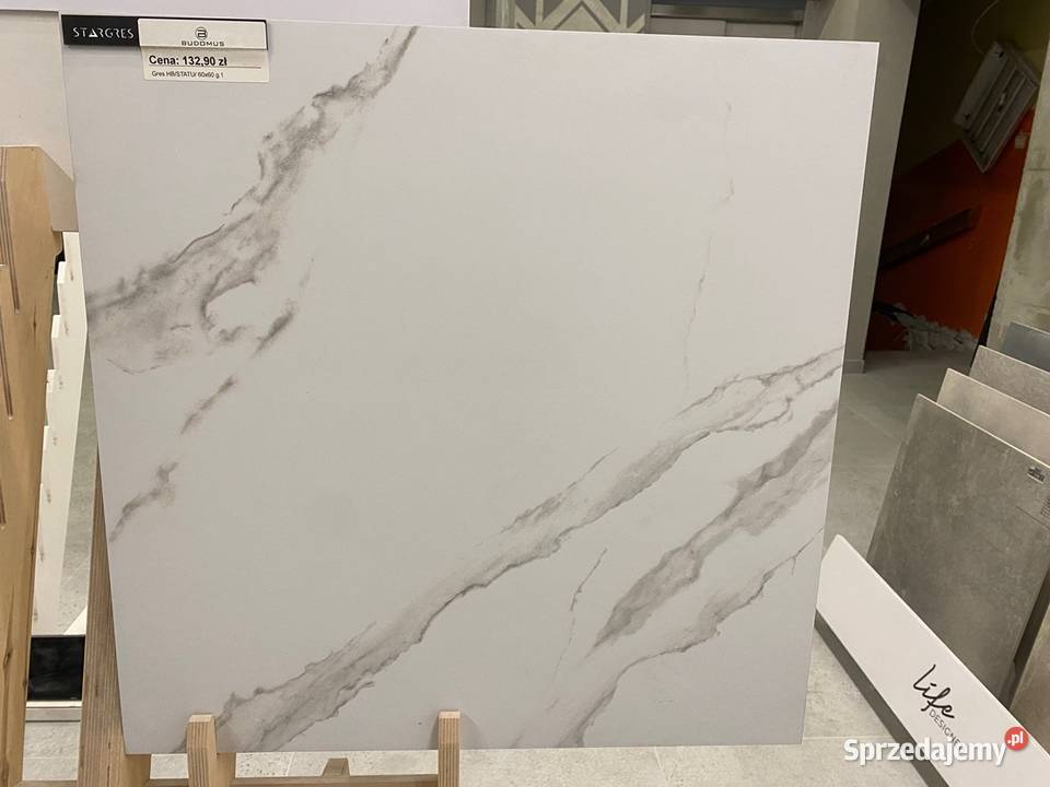 Płytka 60x60 Calacatta Marmur statuario stargres Zakopane