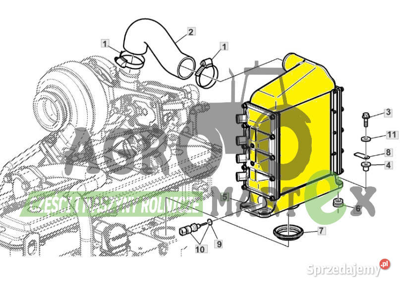 AL206426 AL181563 AL174638 AL176905 INTERCOOLER sprzedam
