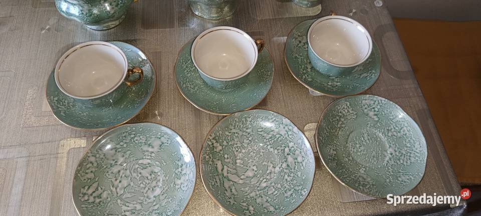 Stara porcelana Chodzież serwis kawowy Nysa