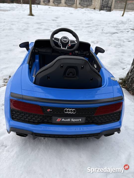 Samochód Na Akumulator Audi R8 LIFT Czerwony Grabownica