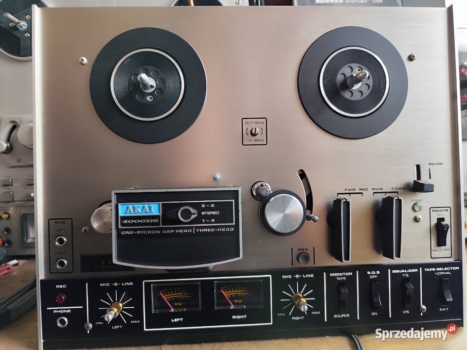deck szpulowy Akai 4000DS nowy Stargard sprzedam
