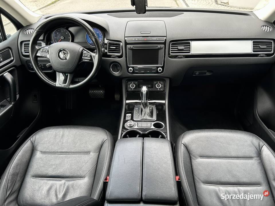 Volkswagen Touareg II 30 30L V6 TDI RStyle czarny pomorskie Kończewice