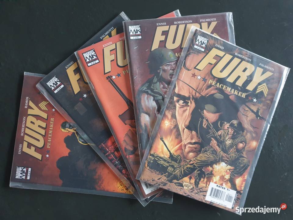 Marvel Knights Fury Peacemaker 5 komiksów USA Gdynia