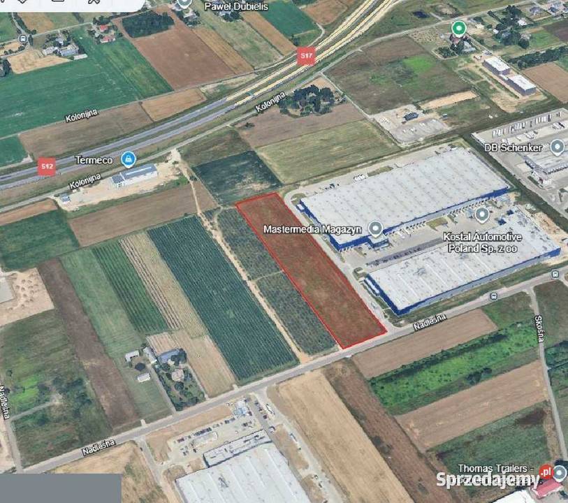 INWESTYC USŁ MAG PROD 100 obok SCHENKER w inwestycyjna Świdnik
