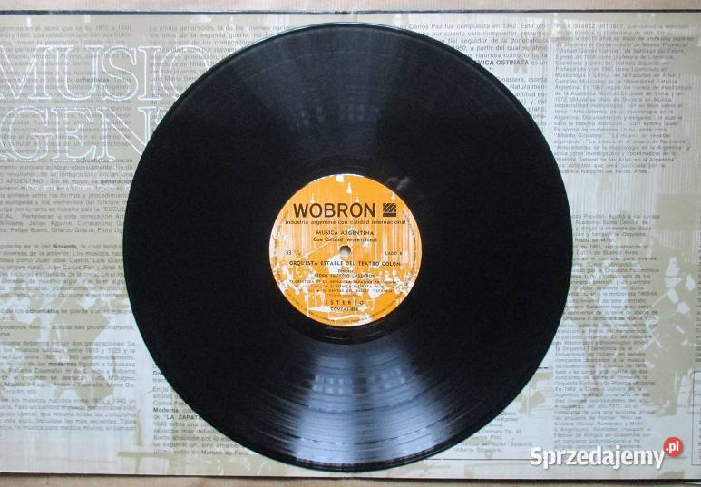 MUSICA ARGENTINA Calderon Chopin Lutosławski Łódź sprzedam