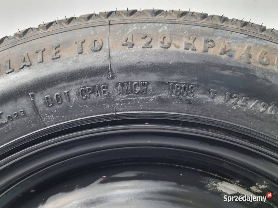 KOŁO DOJAZDOWE Ford Focus Mk2 C dojazdówka 12590 Opony i felgi Chełm