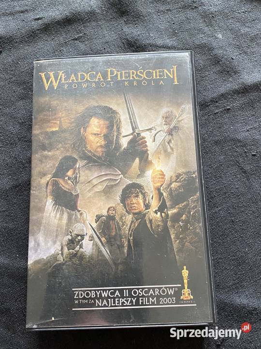 Wladca PierscieniPOWROT KROLAfilm na kasecie VHS VHS Lublin