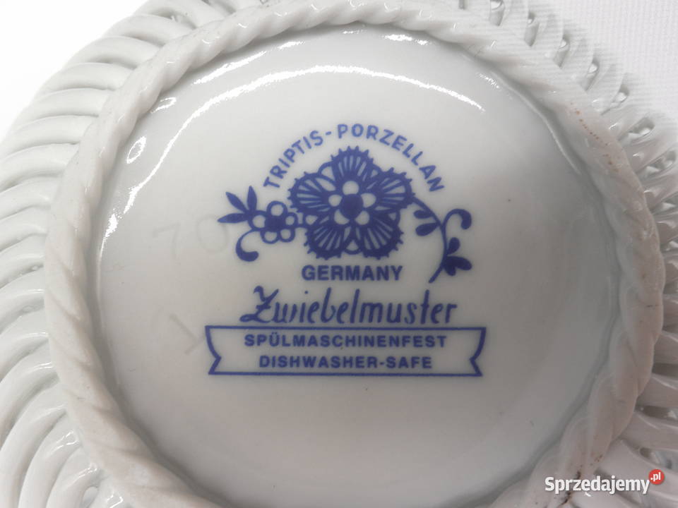 Ażurowy Koszyczek Porcelanowy Triptis