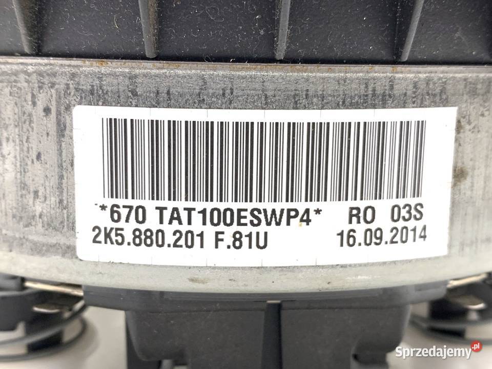 PODUSZKA POWIETRZNA KIEROWCY VW POLO V