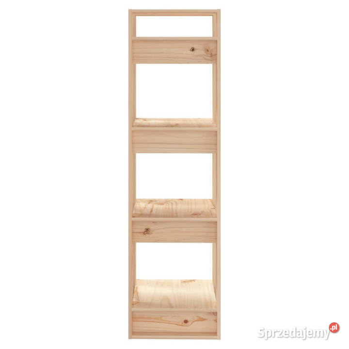Regał na książkiprzegroda 41x35x125 lite drewno Warszawa