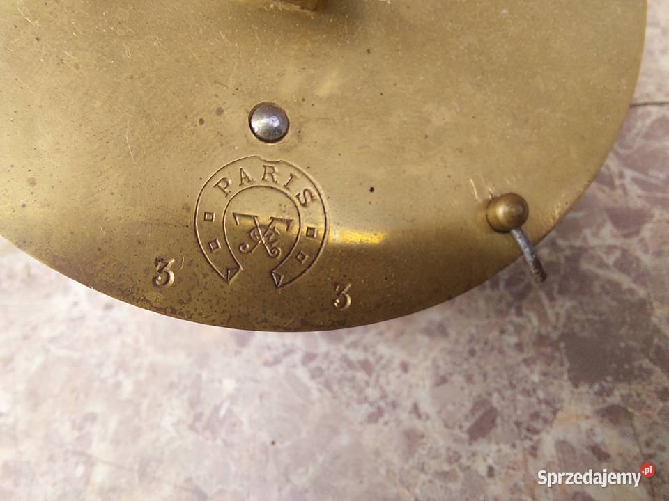 789 Mechanizm starego francuskiego zegara Japy Tczew