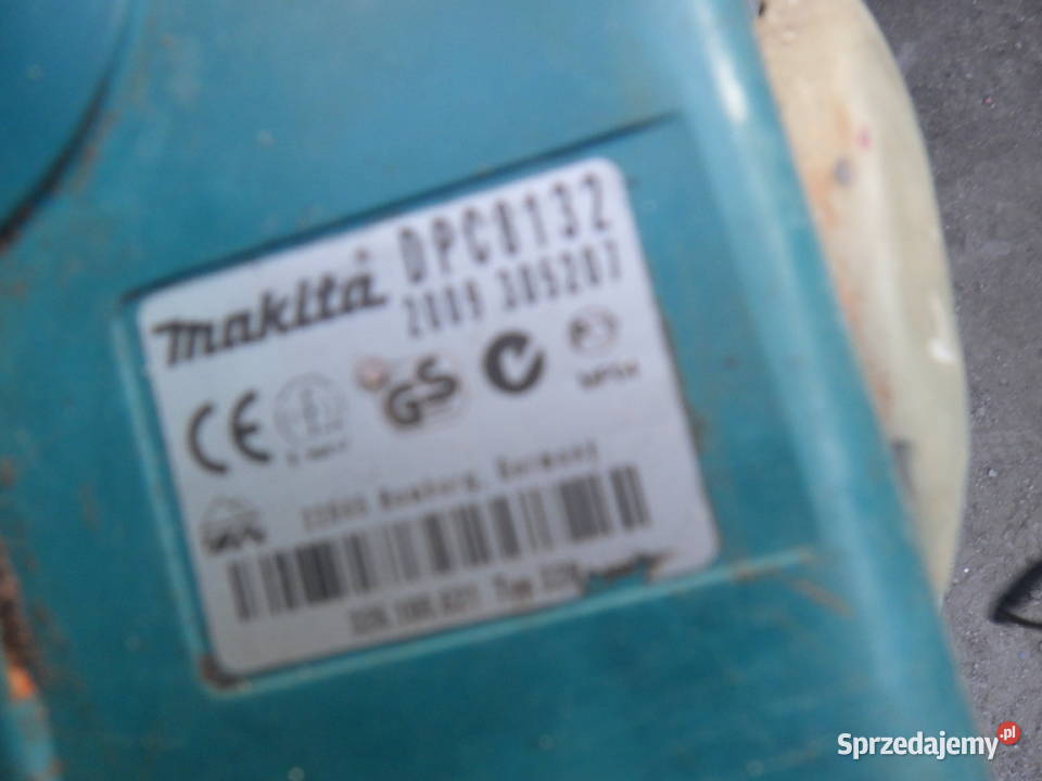 Przecinarka spalinowa Makita DPC 8132 do Betonu podkarpackie Rzeszów sprzedam