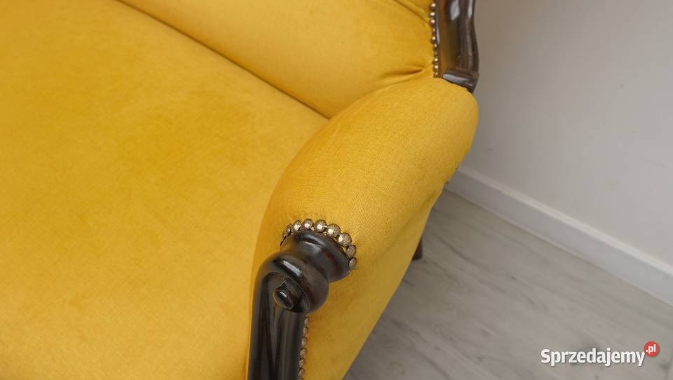 Zabytkowa kanapa z lat 40tych w stylu 109cm Sofy i kanapy Jerka