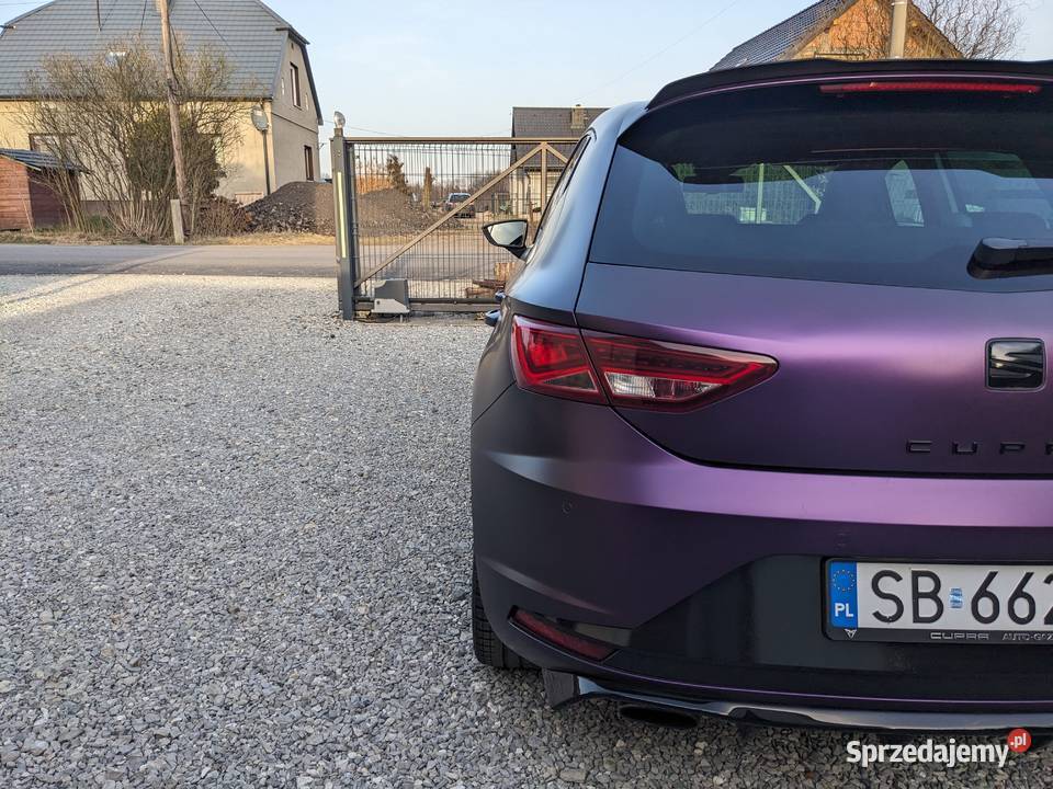 Seat Leon Cupra salon kubły serwisowany faktury Jastrzębie-Zdrój