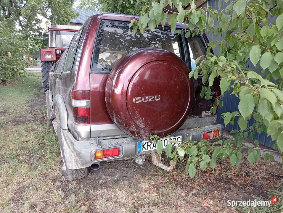 2000 Isuzu Trooper 30 DTi dachowaniu Opel małopolskie