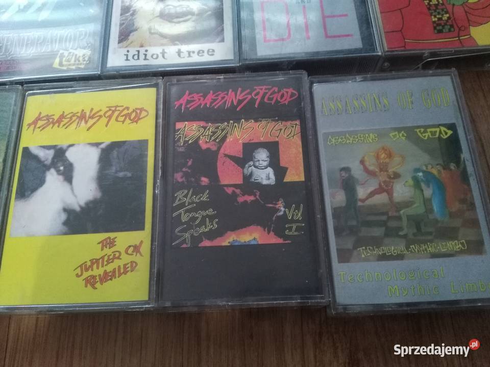 Kasety rock metal z mojej kolekcji super zespoły sprzedam