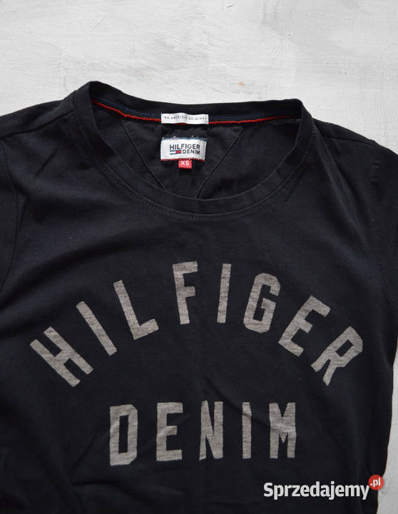 czarna koszulka tommy hilfiger S XS mazowieckie