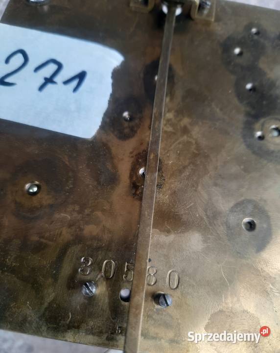 271 Mechanizm zegara żyłka linka niekompletny Pozostałe Tczew