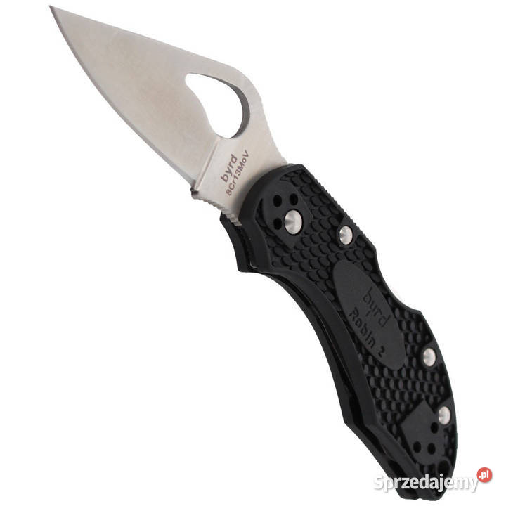 Nóż składany Spyderco Byrd Robin 2 FRN Black Warszawa